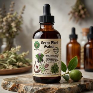 Green black walnut tincture